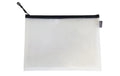 Kolma Reissverschlusstasche Mesh Bag A4 anthrazit