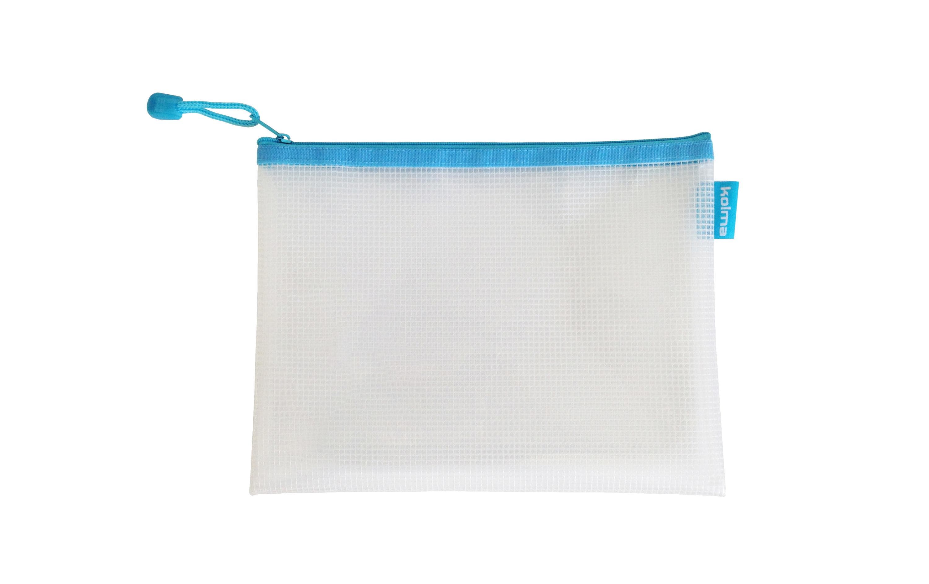 Kolma Reissverschlusstasche Mesh Bag A5 türkis