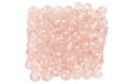 Creativ Company Glasschliffperlen rosa, 3x4 mm, L-Grösse: 0.8 mm, 100 Stück