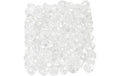 Creativ Company Glasschliffperlen glas, 3x4 mm, L-Grösse: 0.8 mm, 100 Stück