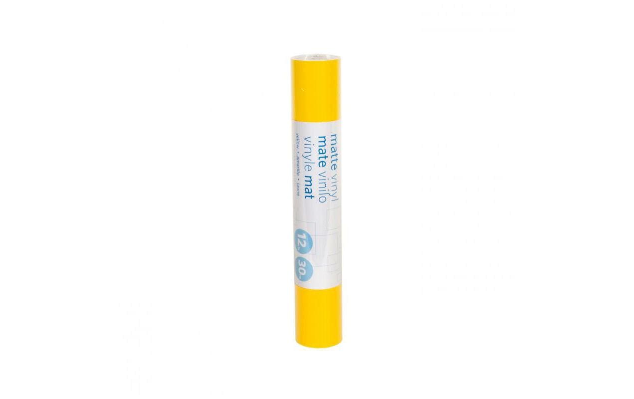 Silhouette Mattes Vinyl gelb 1 Rolle, 30.5 cm x 180 cm