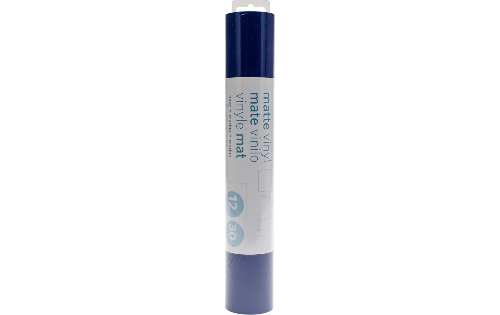 Silhouette Mattes Vinyl navy 1 Rolle, 30.5 cm x 180 cm