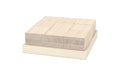 Creativ Company Holzwürfel 4 x 4 x 4cm 9 Stück, inkl. Tablett