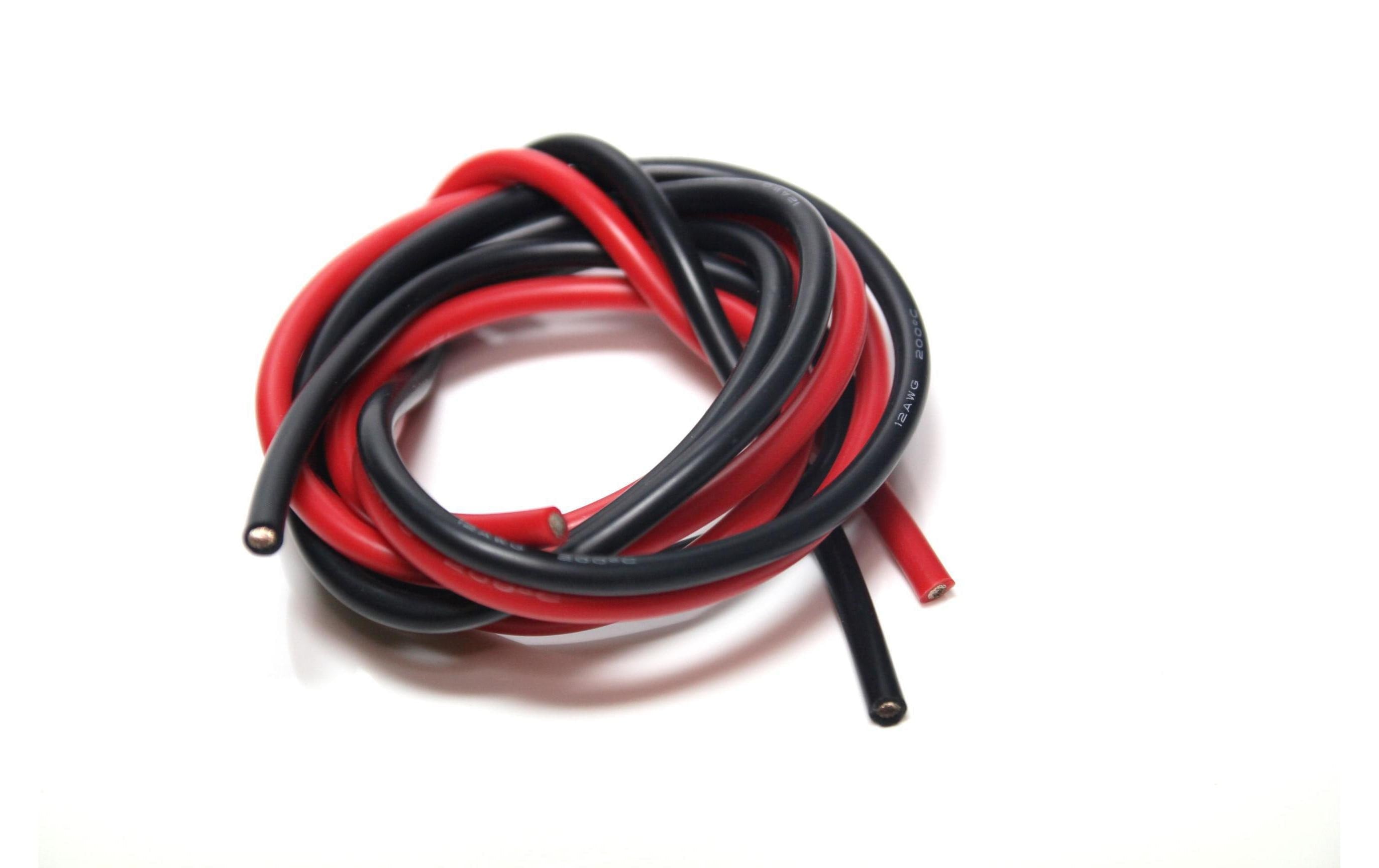 EP Silikonkabel 2mm², rot/schwarz je 1m