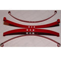 RC4WD Scale Blattfedern Red Super Soft Flex, 4erSet