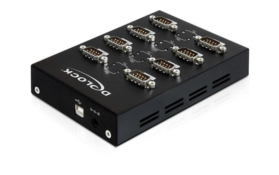 Delock 61860 USB 2.0 zu 8 x Seriell Adapter MosChip Chipsatz,