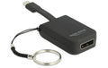 Monitoradapter USB Typ-C zu DP, DP Alt 4K, 60Hz, 3cm, mit Schlüsselanhänger