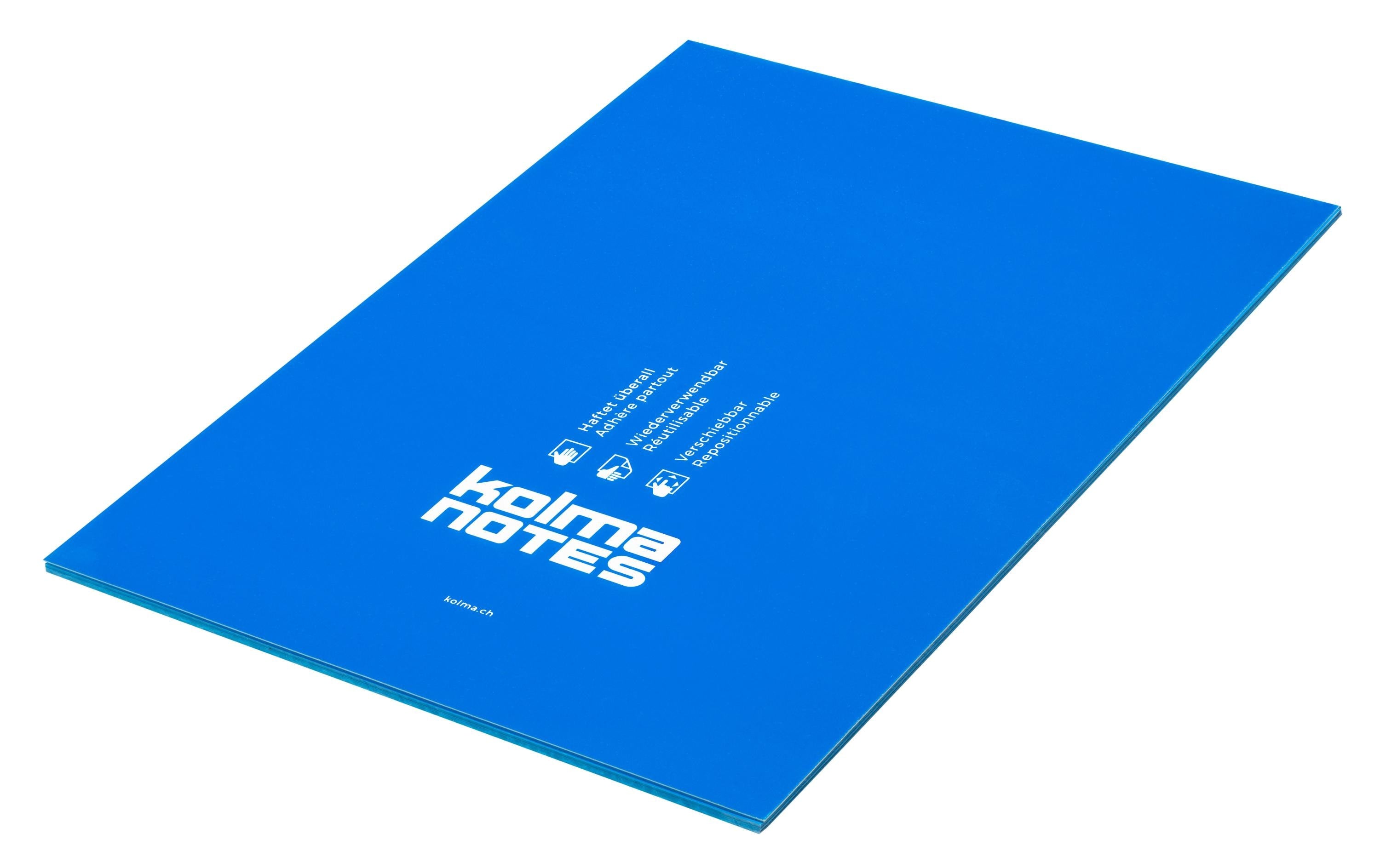 Kolma NOTES A4, 50 Blatt blau