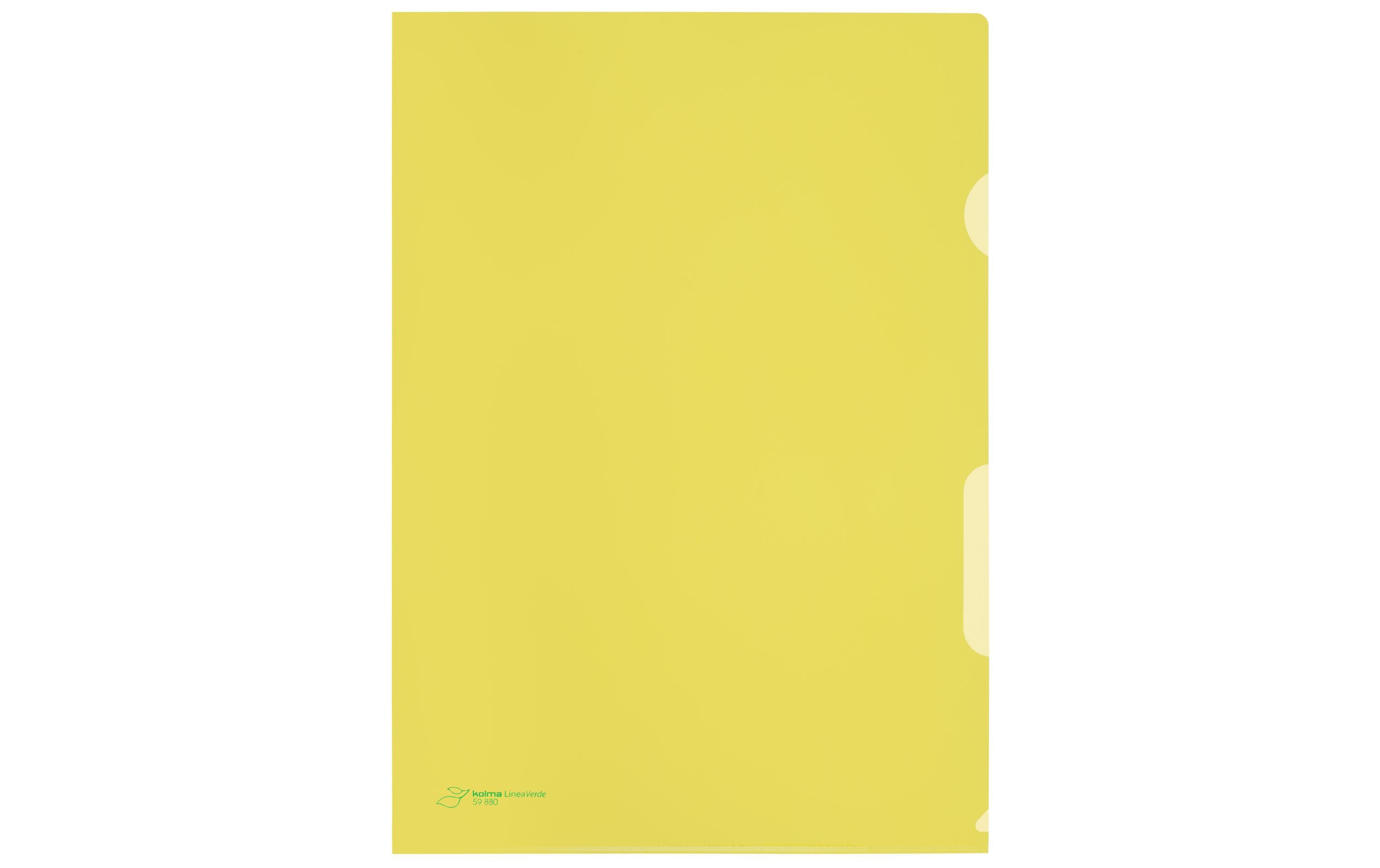 Kolma LineaVerde Visa Dossier A4 CopyResistant AntiReflex, Gelb