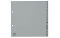 Kolma Register A4 KolmaFlex A-Z teildeckend, grau