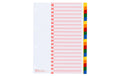 Kolma Register A4 KolmaFlex blanko 20-teilig, mehrfarbig / rainbow