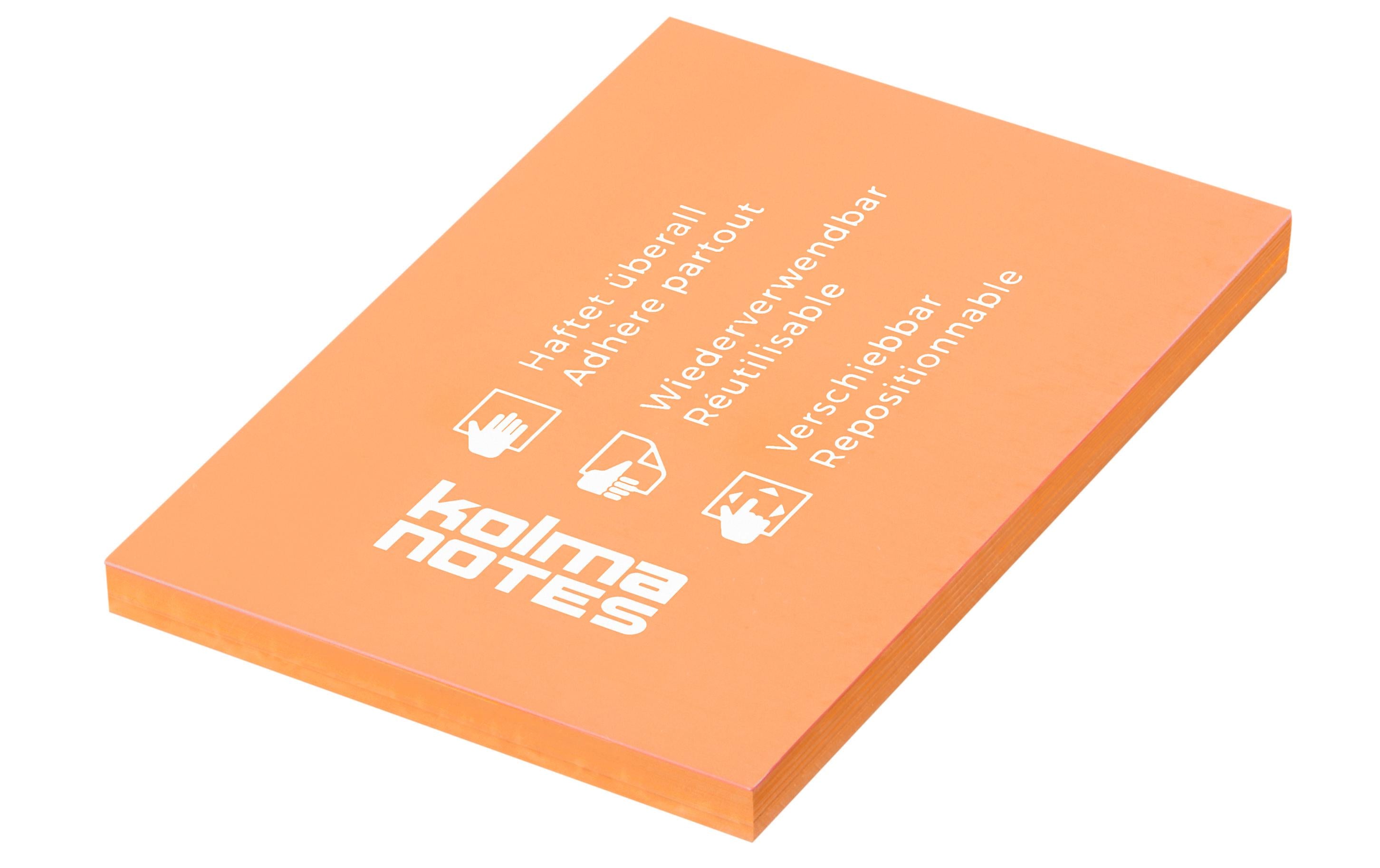 kolma NOTES A7, 100 Blatt orange