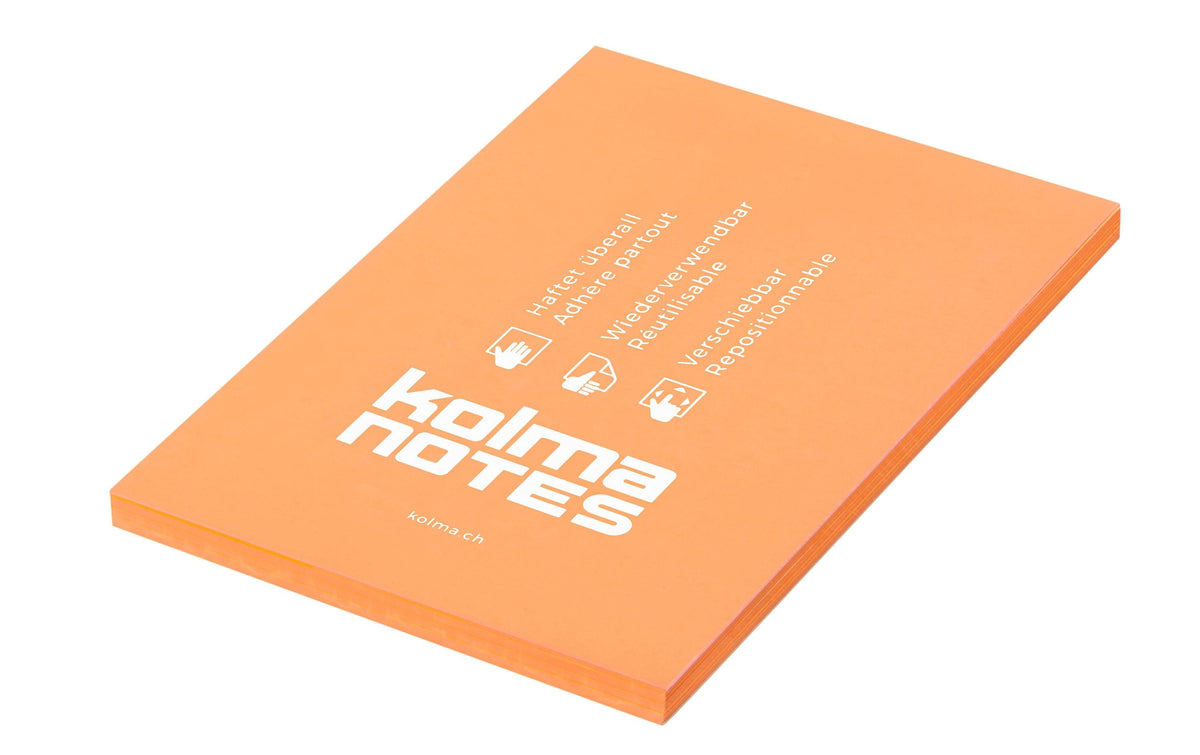 Kolma NOTES A6, 100 Blatt orange