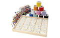 Creativ Company Buchstabenperlen Plastikbeads, Buchstabenperlen, Elastikband