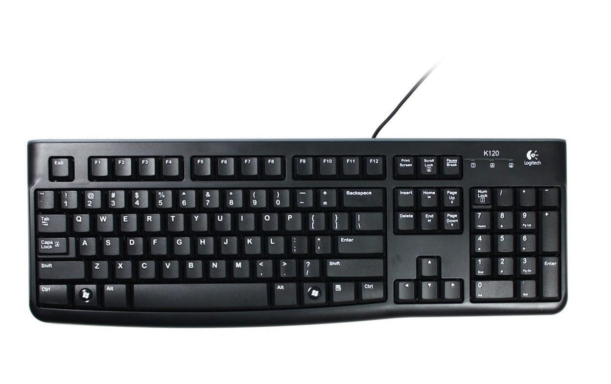 Logitech Keyboard K120 for Business USB, Italian-Layout