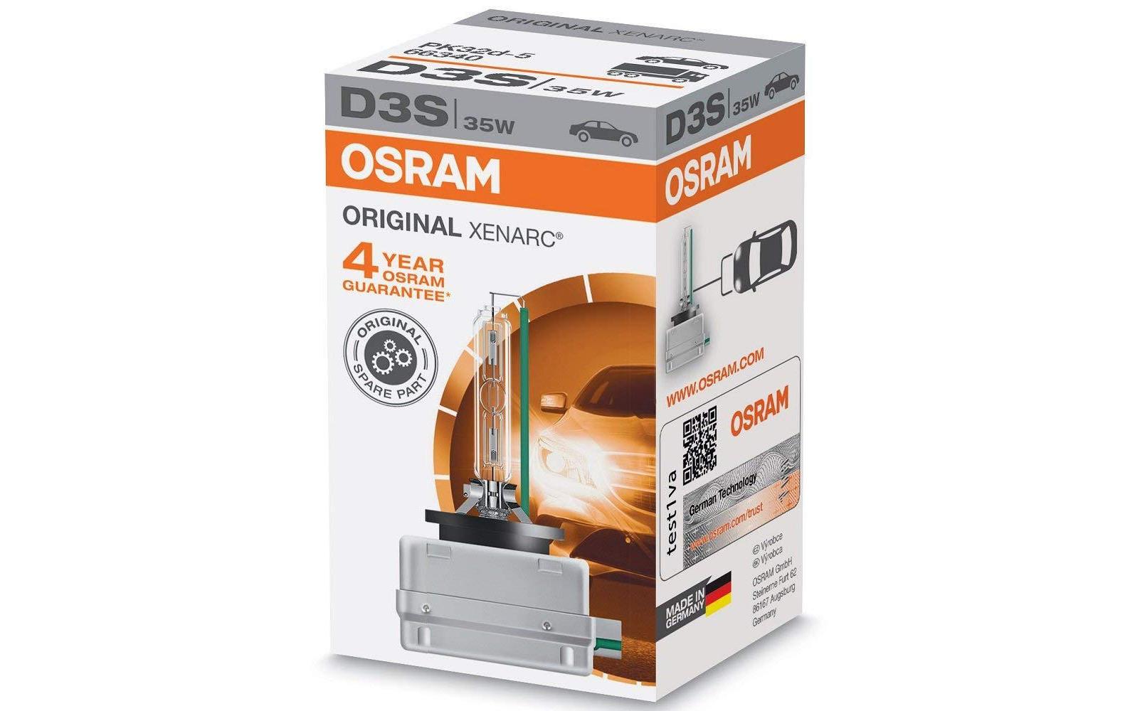 Original D3S XENARC Abblendlicht, 35 Watt, Sockel P32d-5