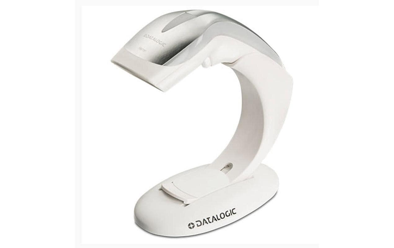 Barcodescanner Heron HD3130 white USB Kit, inkl. Stand, 1D, IP40,