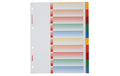Kolma Register A4 XL LongLife blanko 10-teilig, mehrfarbig / rainbow