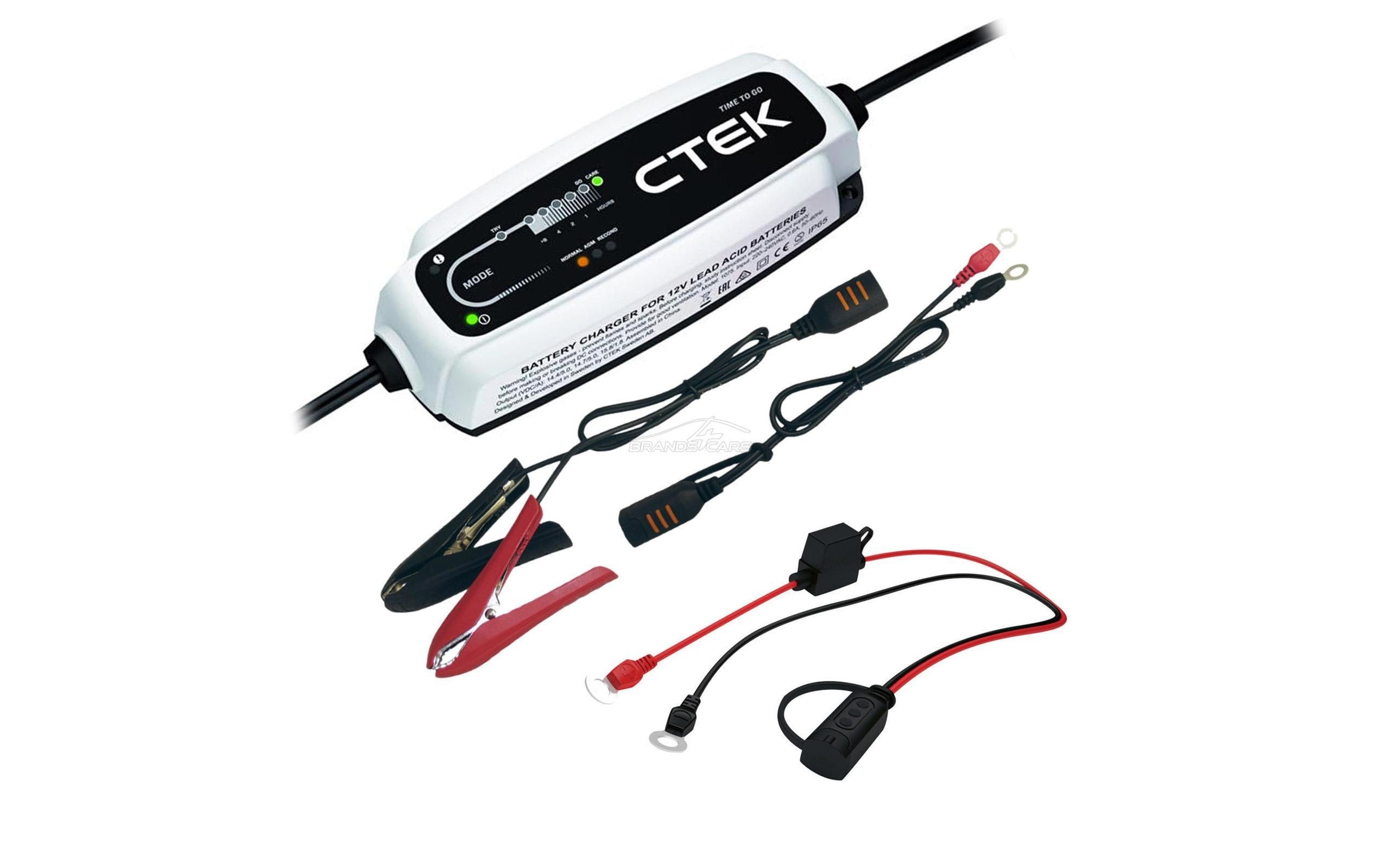 CTEK Ladegerät CT5 TIME TO GO 12V, max 5.0A,