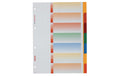Kolma Register A4 LongLife blanko 7-teilig, mehrfarbig / rainbow