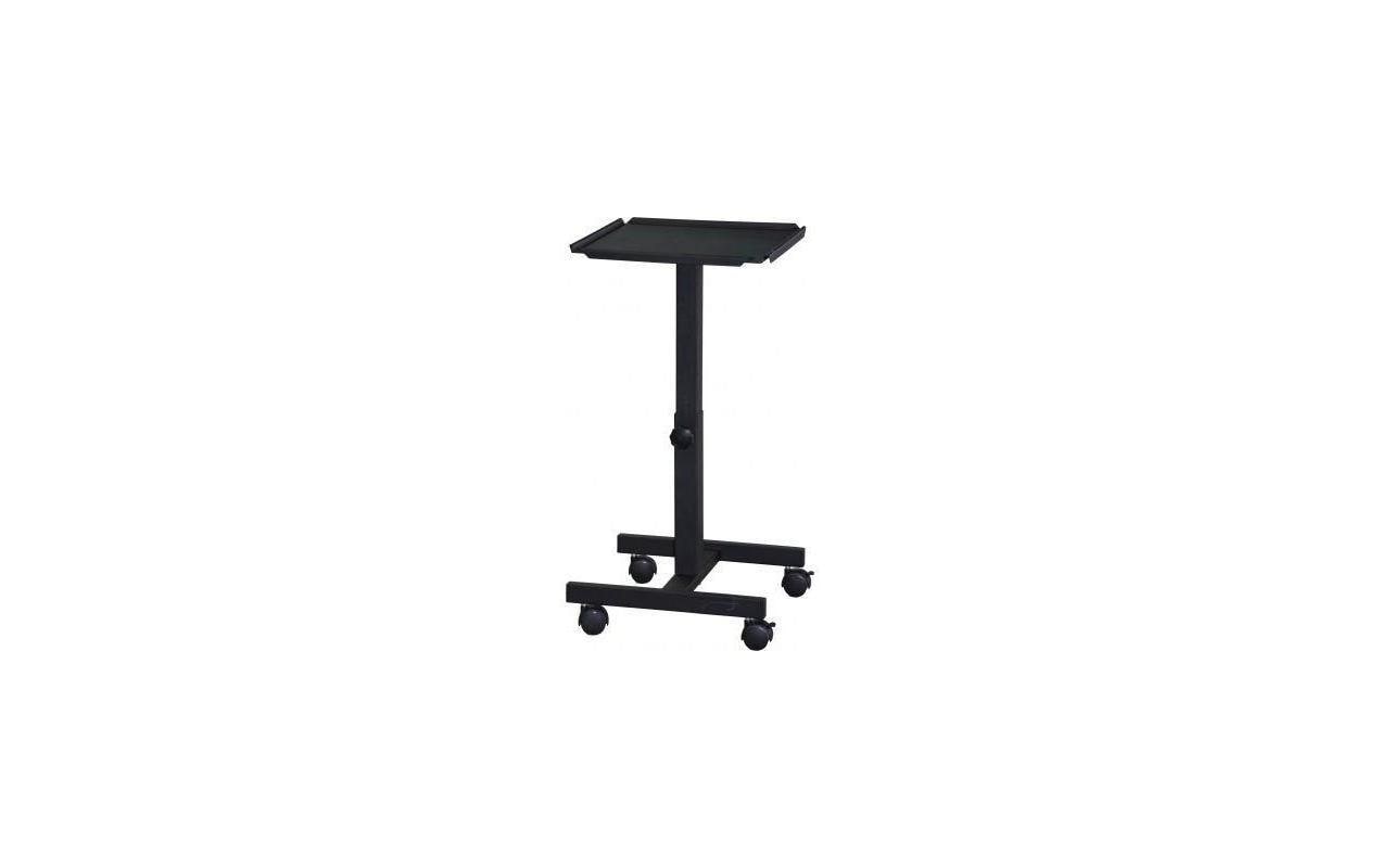 Celexon PT1010B, Projektionstisch schwarz höhenverstellbar 60-90cm, Ablage: 38x38cm