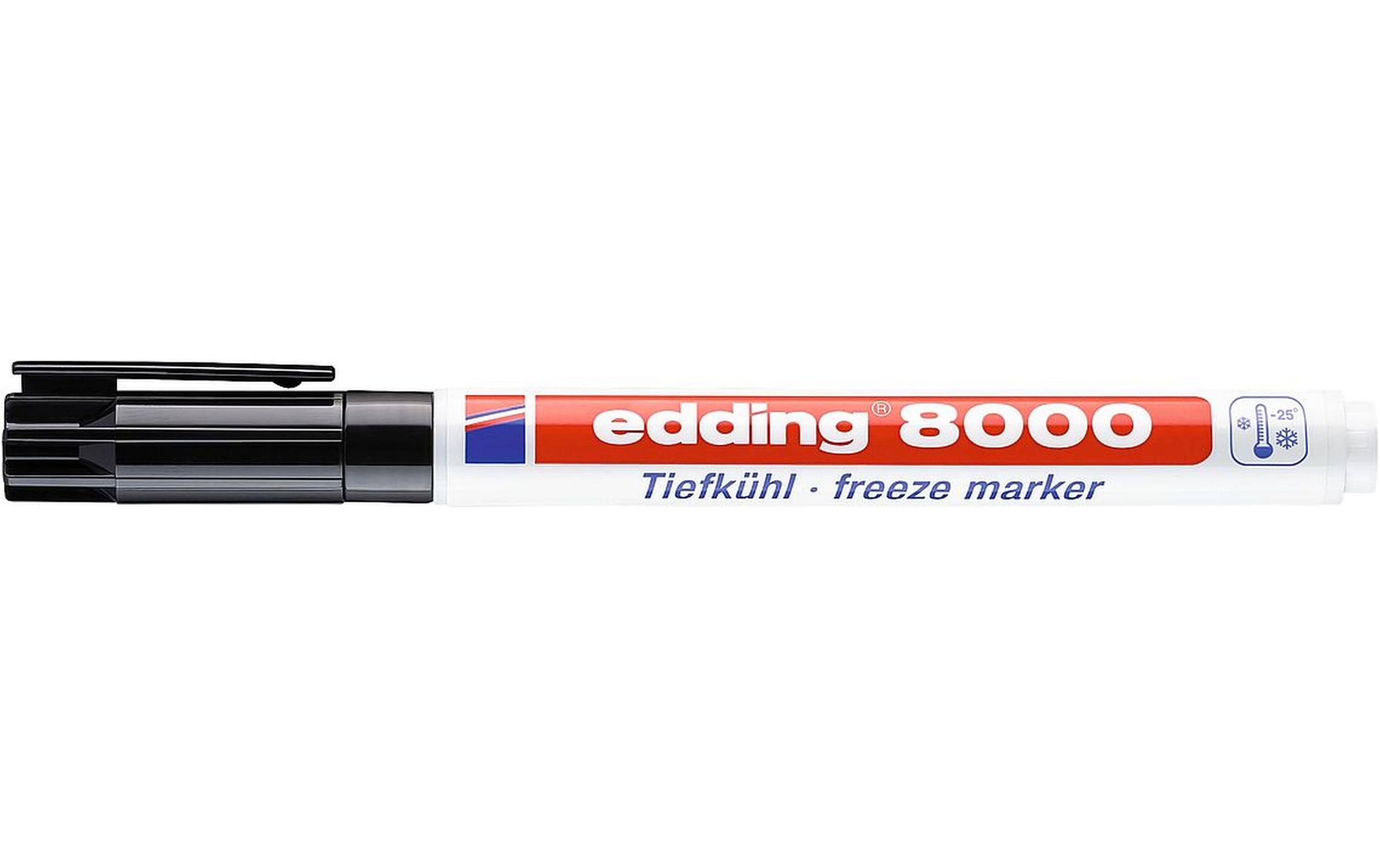 Edding Tiefkühlmarker 8000 schwarz