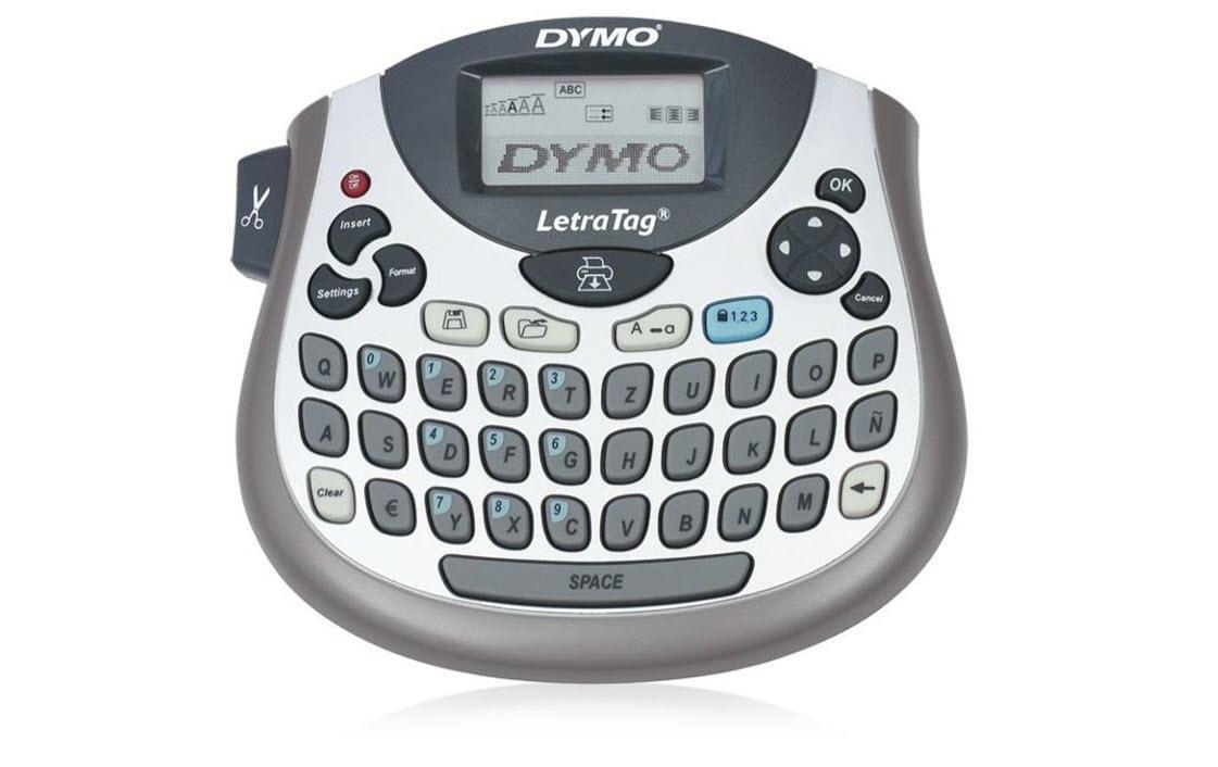 DYMO LetraTag LT-100T, Tischmodel grafisches Display, einfache Tastatur