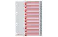 Kolma Register A5 KolmaFlex 1-10 10-teilig, grau
