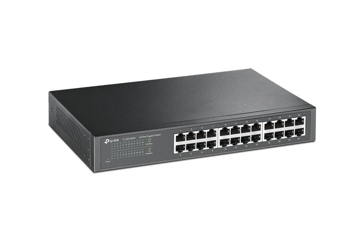 TP-Link TL-SG1024D: 24Port Switch, 1Gbps 24x Gbps, Desktop
