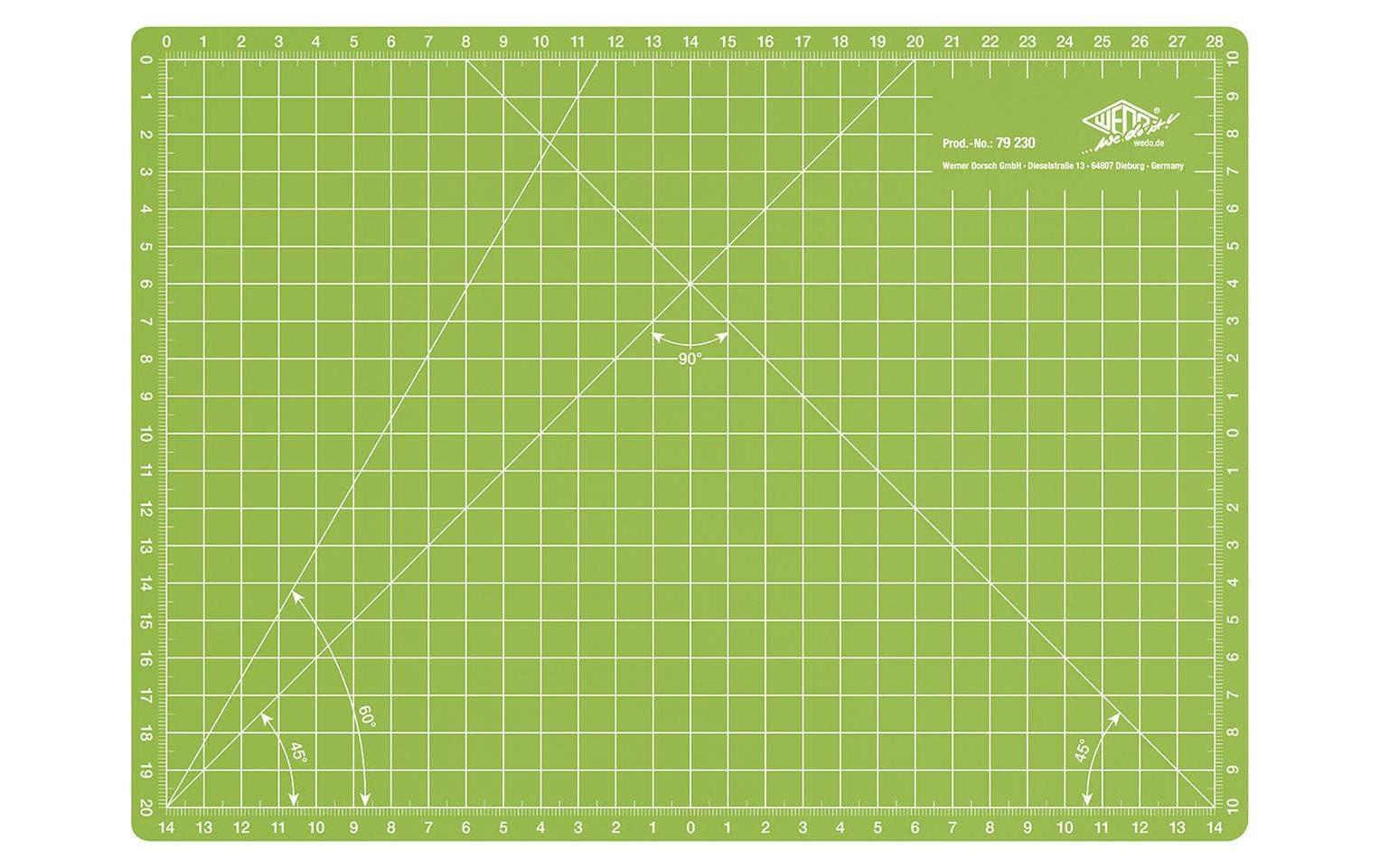 Wedo Schneidematte A4 Comfortline 30x22cm