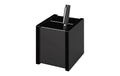 WEDO Stifte-Köcher Black Office aus Acryl, 2 Fächer