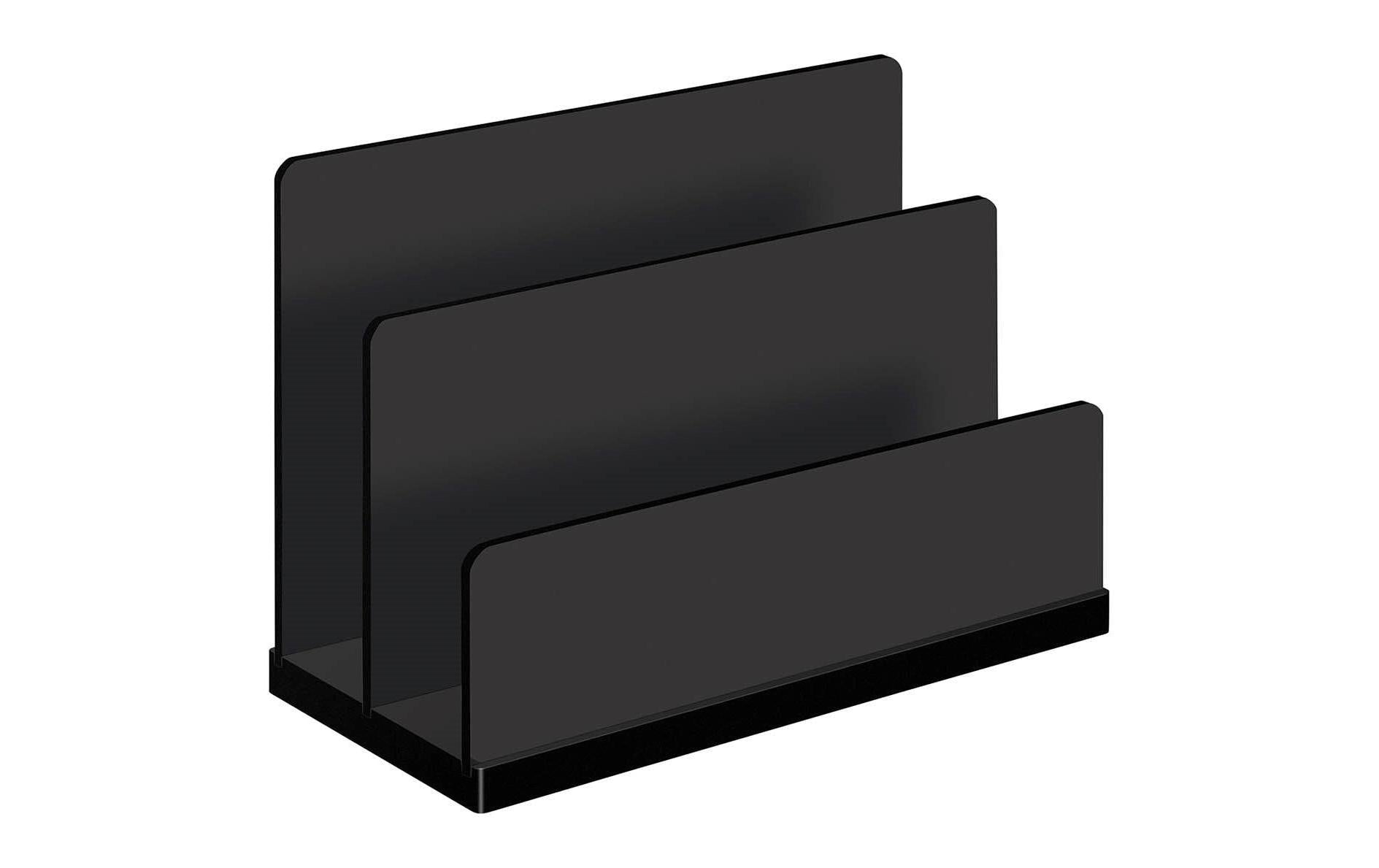 WEDO Briefständer Black Office aus Acryl
