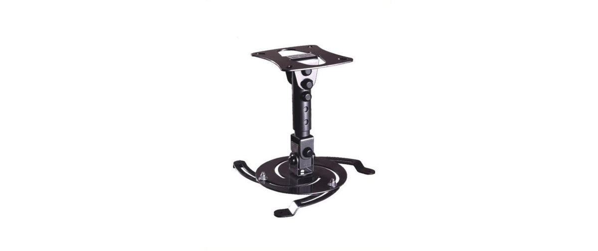 Edbak PM3, Beamer Universaldeckenhalterung schwarz, bis15kg, 250-300mm höhenverstellb