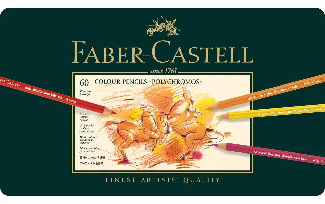 Faber-Castell Polychromos Farbstifte 60er Metalletui