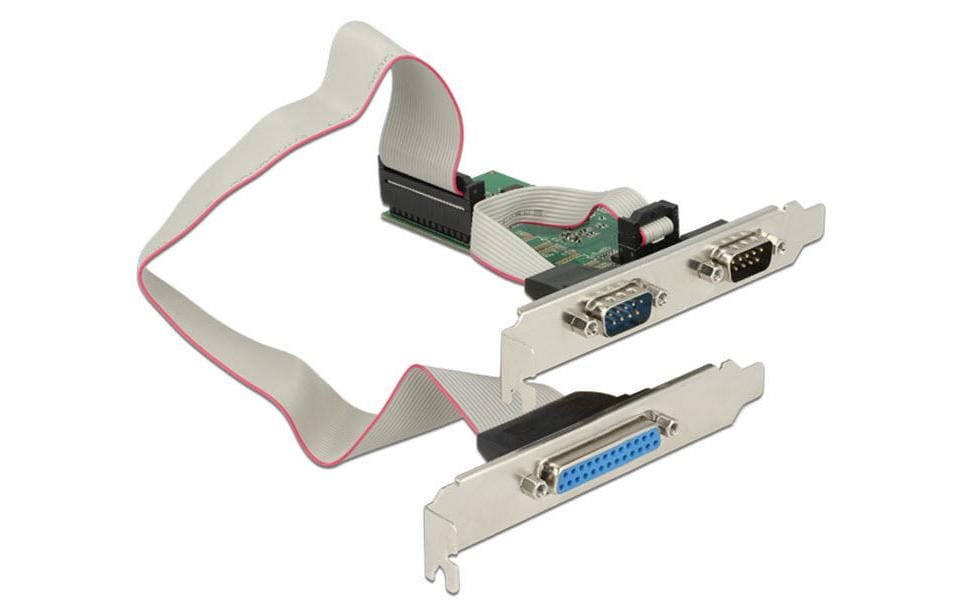Delock 89556 PCI Express Karte 2x Seriell 1x Parallel