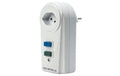 STEFFEN FI Adapter, Typ 12/13, 10A/30mA 230V, IP20, weiss