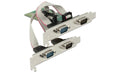 Delock 89557 PCI Express Karte 4x Seriell 2 Slotbleche