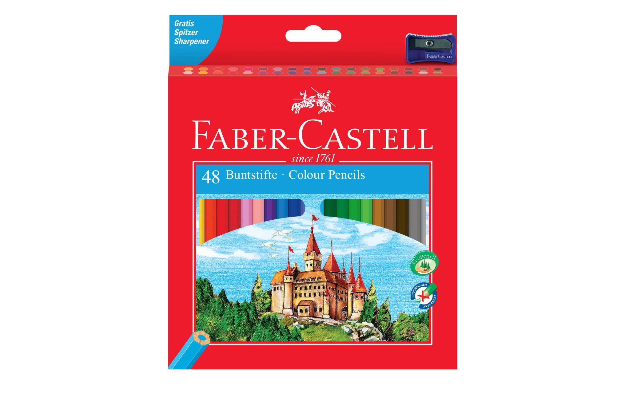 Faber-Castell Farbstifte Classic Colours 48er Kartonetui