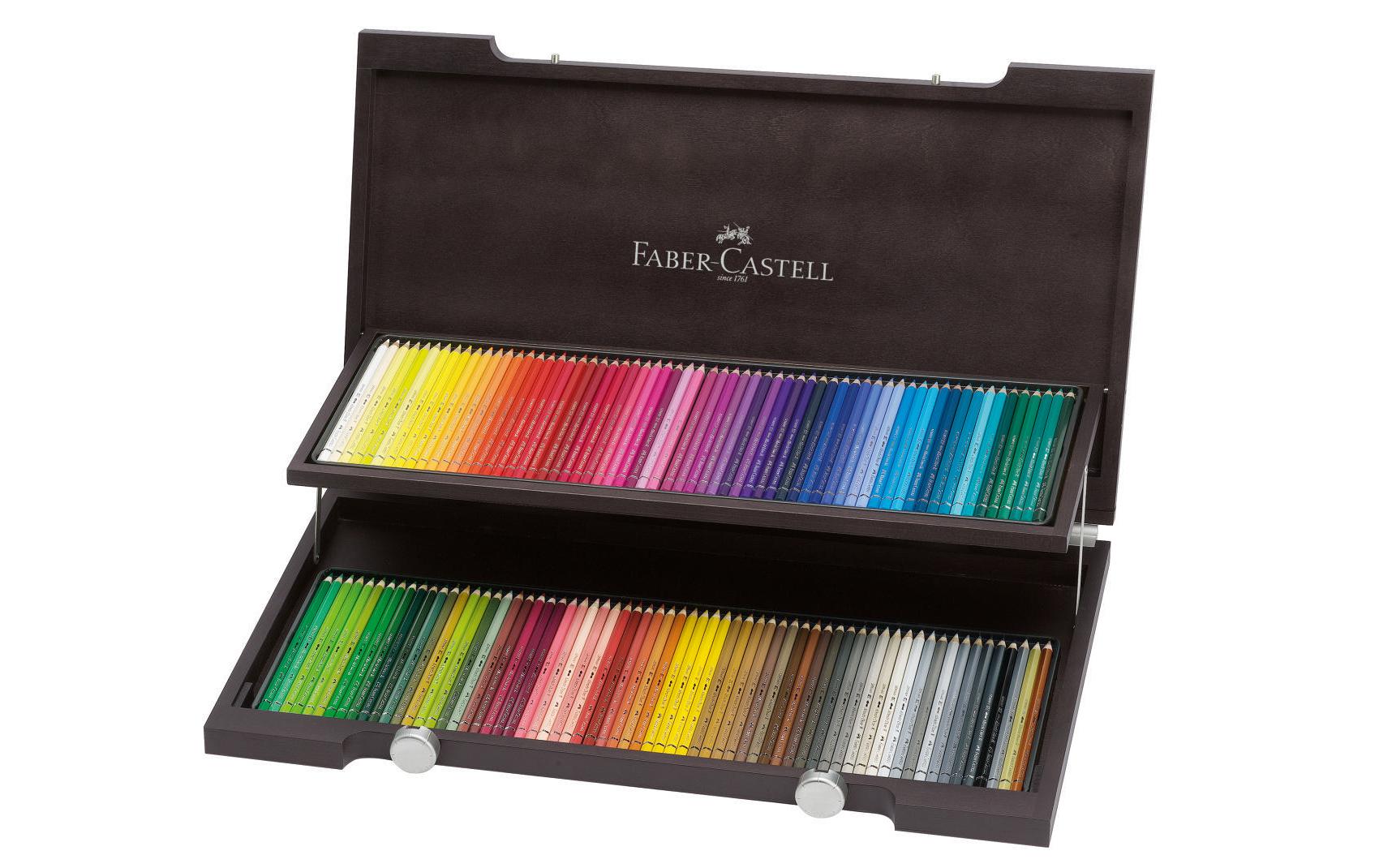 Faber-Castell A. Dürer Aquarellstifte 120er Holzkoffer