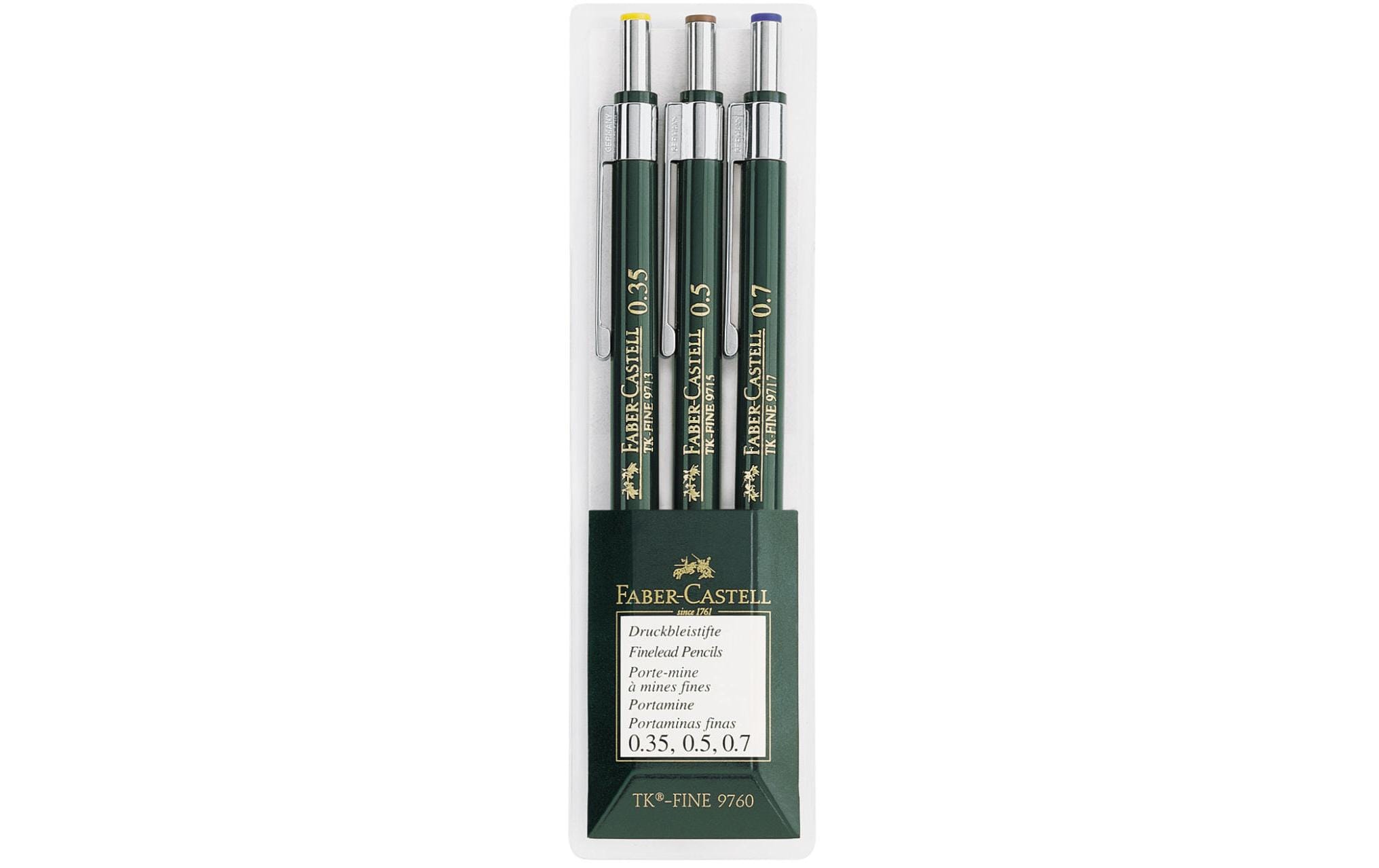 Faber-Castell 3er Etui TK-Fine (0.35, 0.5 und 0.7 mm)