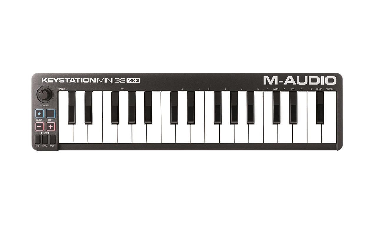 M-Audio Keystation Mini 32 MK3 Portables Mini USB MIDI Controller Keyboard