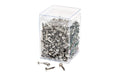 WEDO Rundkopfklammer vernickelt 500 Stk.