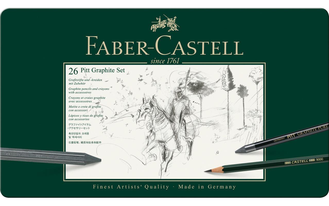 Faber-Castell PITT Graphit-Set 26er Metalletui