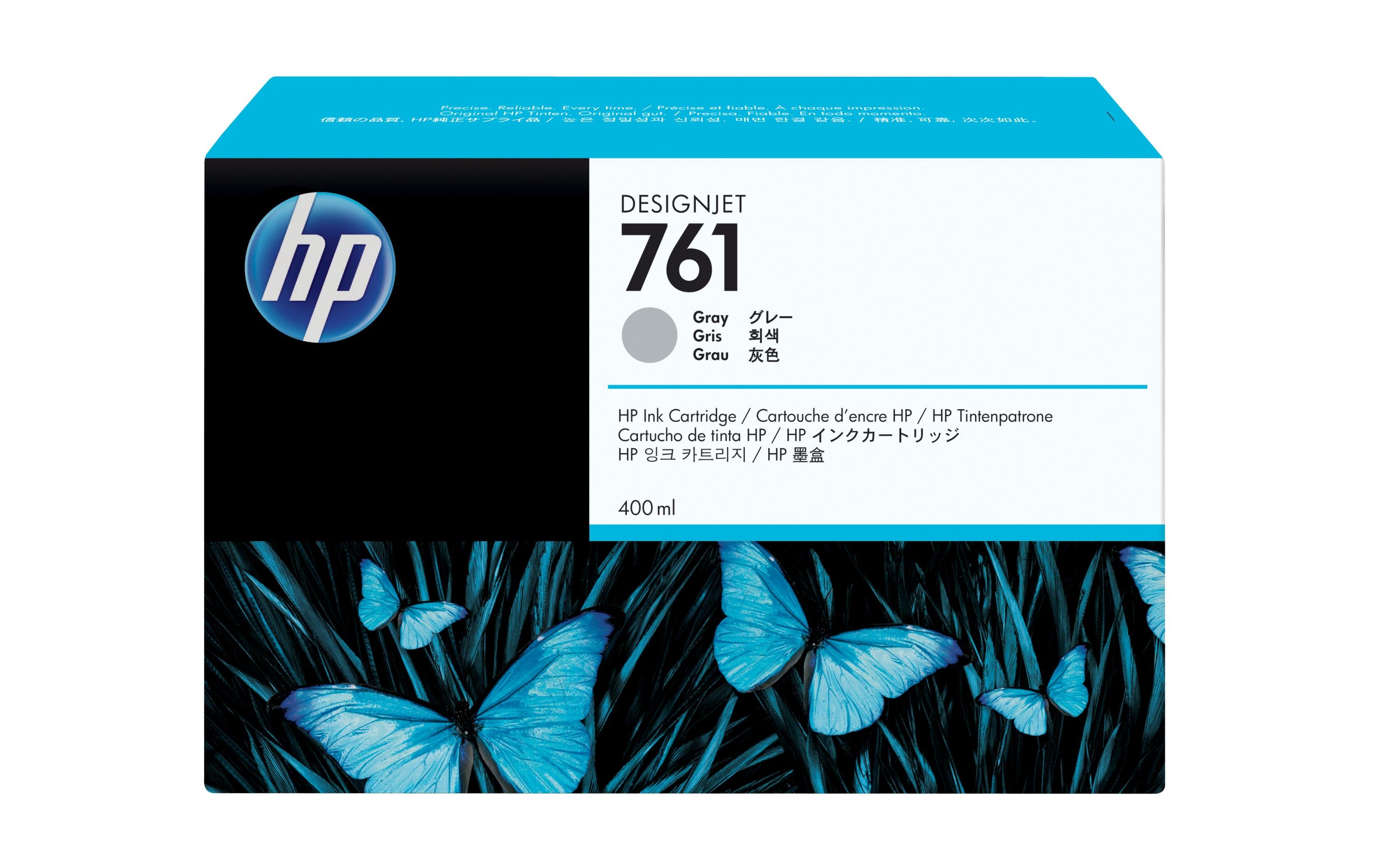 HP Tinte Nr. 761 - Grey (CM995A) für DesignJet T7100 / T7200