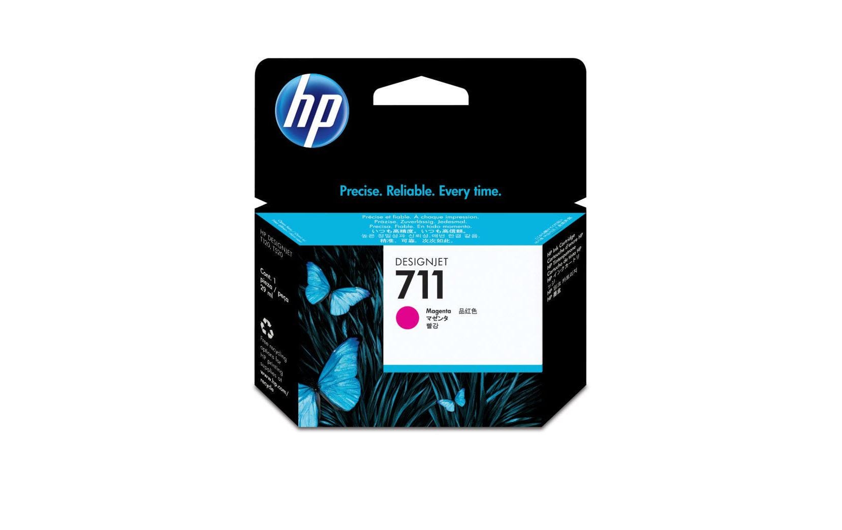 HP Tinte Nr. 711 - Magenta (CZ131A) DesignJet T120, T520