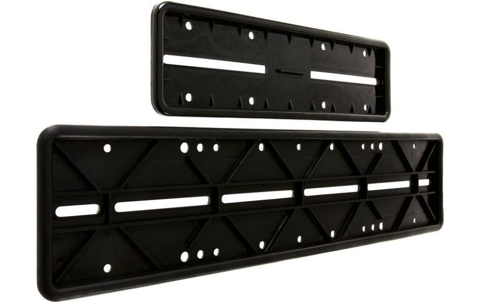 Nummerrahmen-Set Kunststoff 8 x 30 cm & 11 x 50 cm