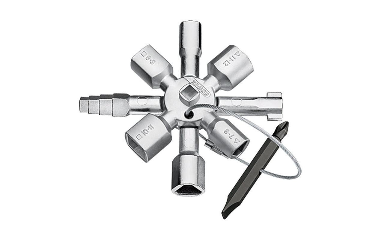Knipex TwinKey für gängige Schränke und Absperrsysteme