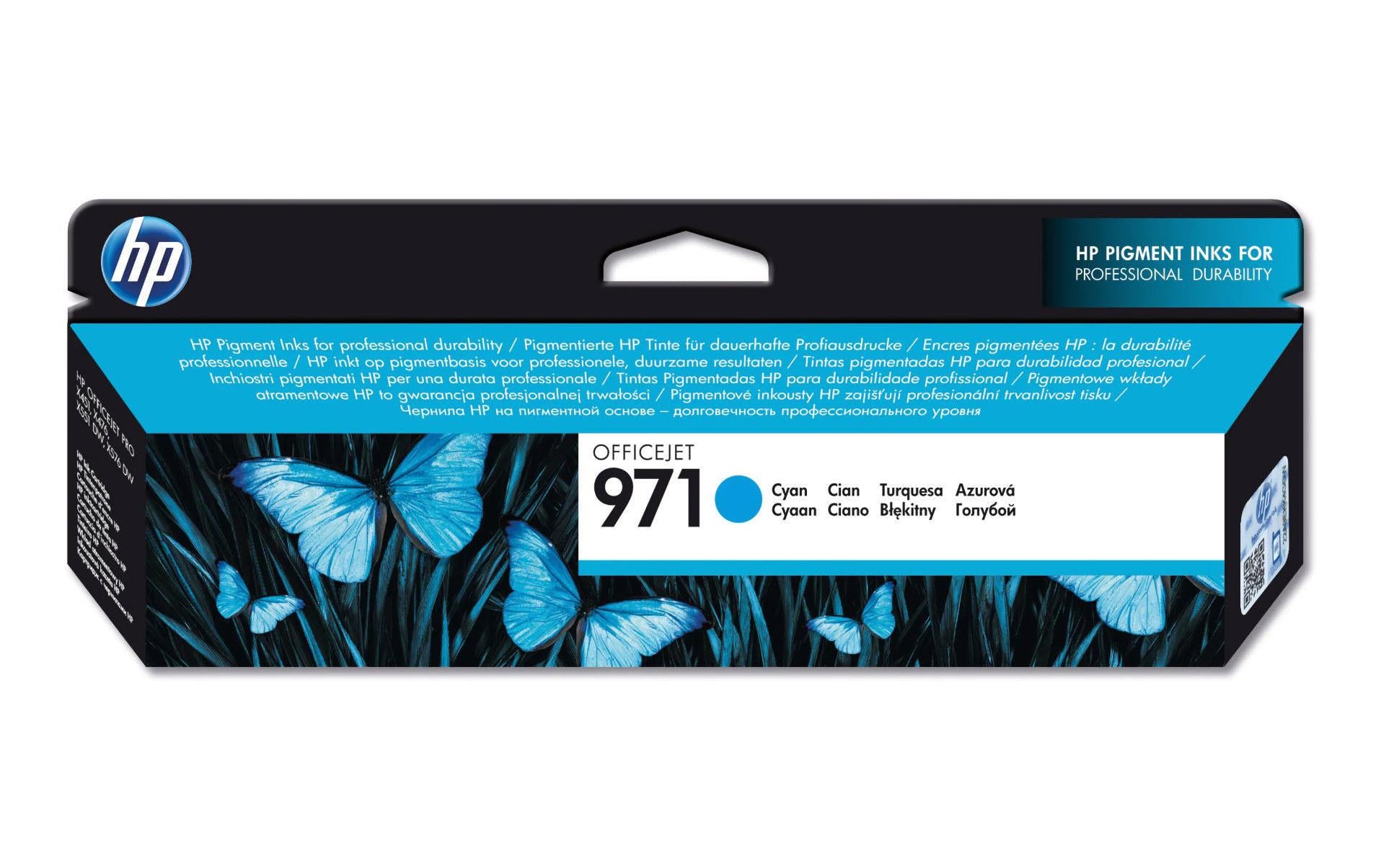 HP Tinte Nr. 971 - Cyan (CN622AE) Seitenkapazität ~ 2'500 Seiten