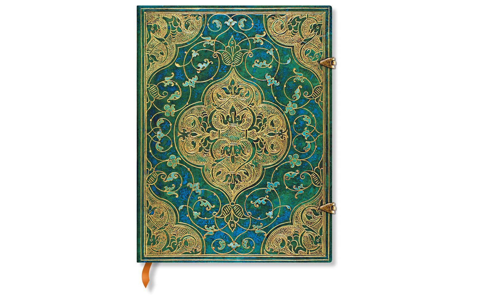 Paperblanks Chroniken in Türkis Notizbuch Ultra, liniert
