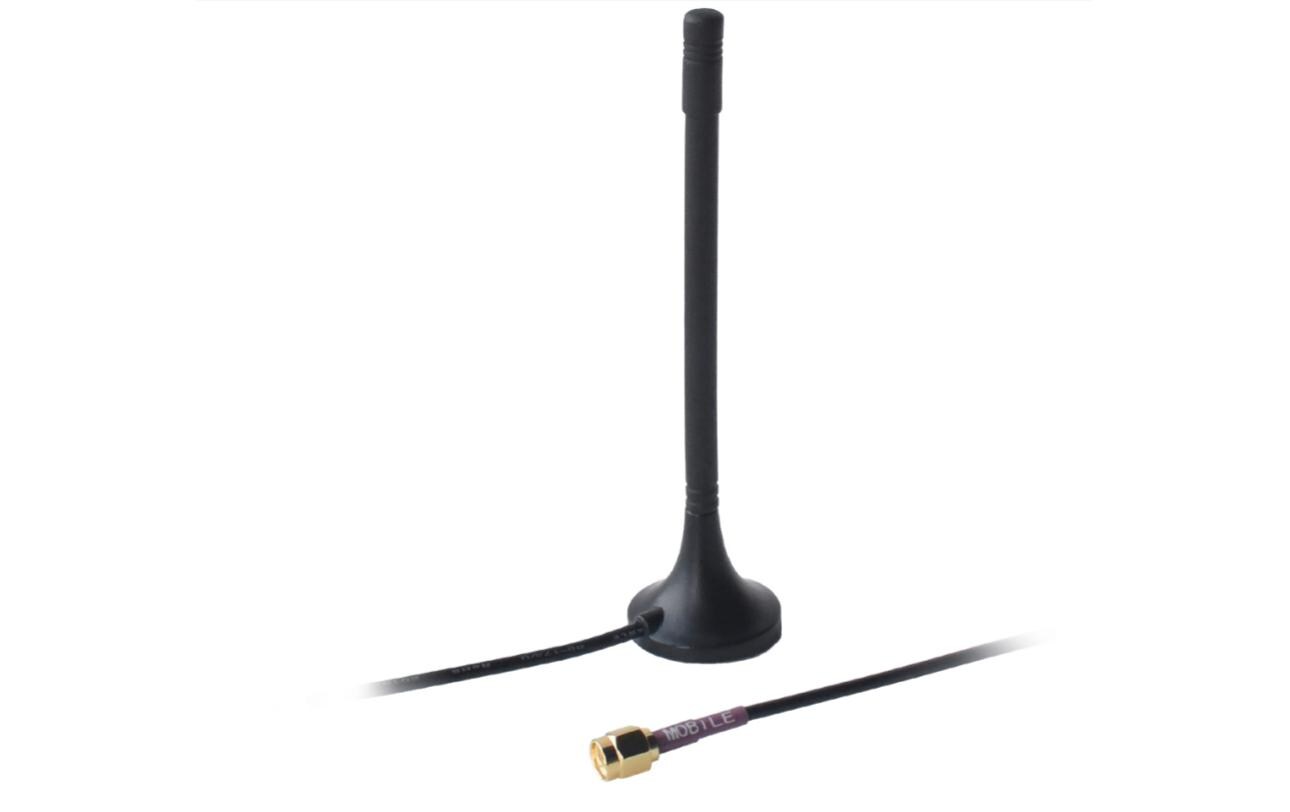 Teltonika PR1KS210: LTE-Antenne SMA Anschluss, 3m Kabel, 3dBi, Magnetisch